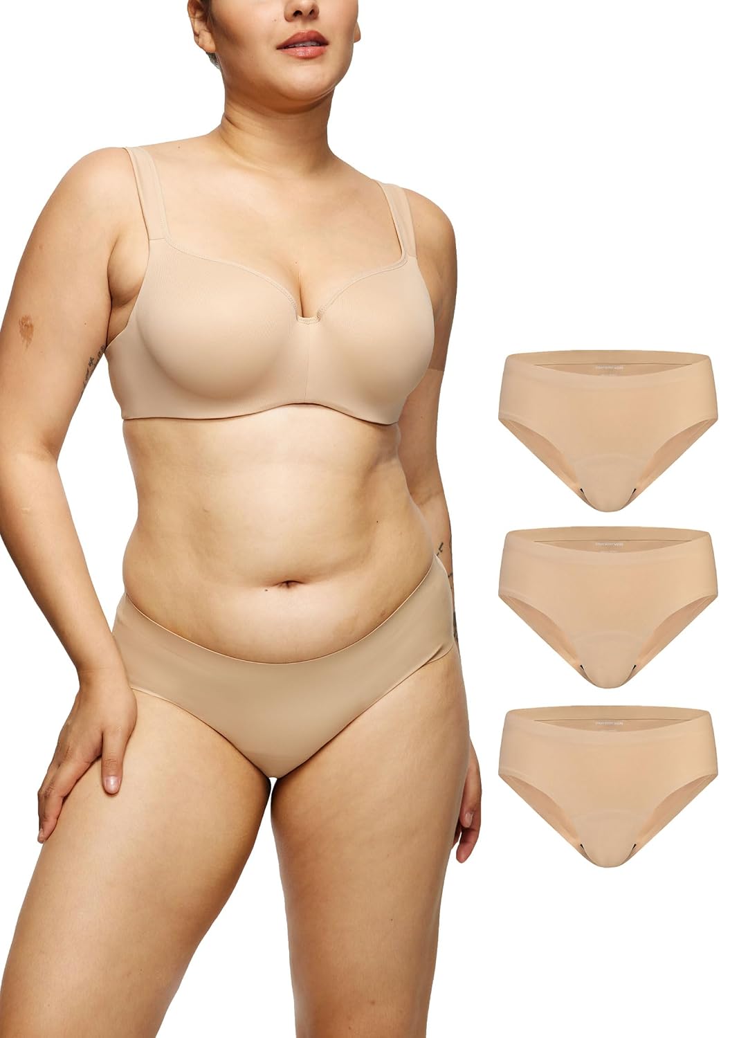 Strawberry Weeks Seamless Period Bikini