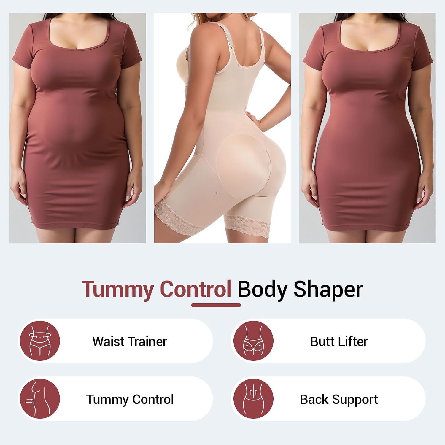 Voxshe Postpartum Compression Body Shaper — image 5