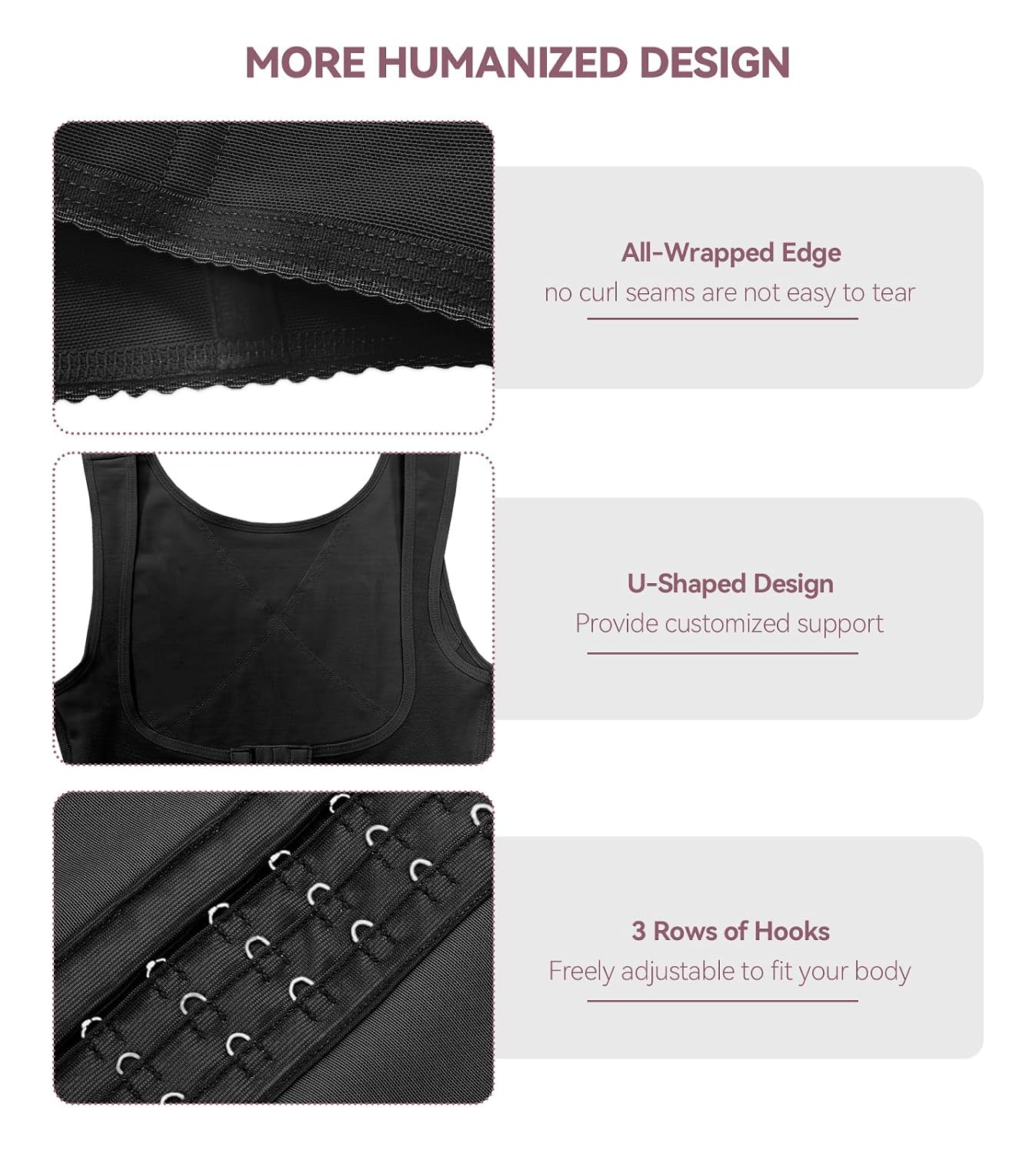 SHAPSHE Waist Trainer Shapewear Tummy Control Vest — image 6