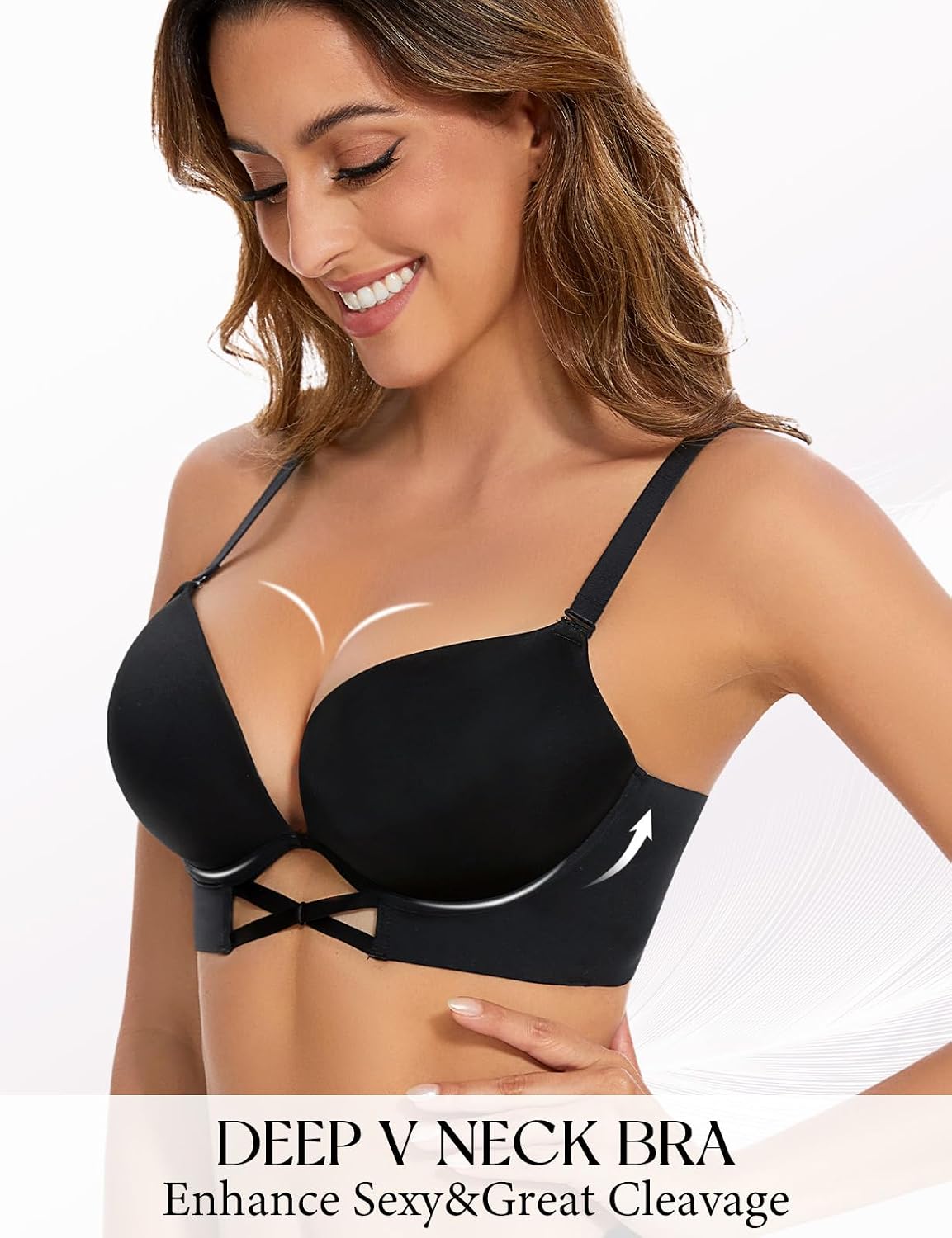 Upushall Push Up Padded Bra for Women — image 3
