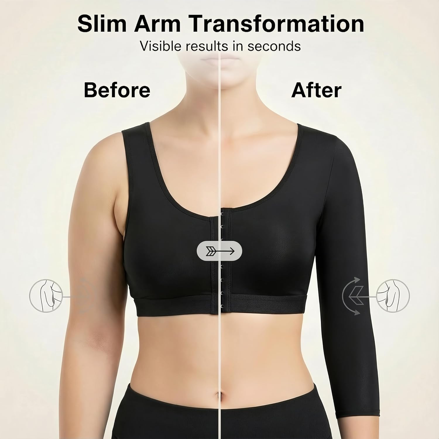 YounBeauty Arm Compression Sleeves for Women — image 3