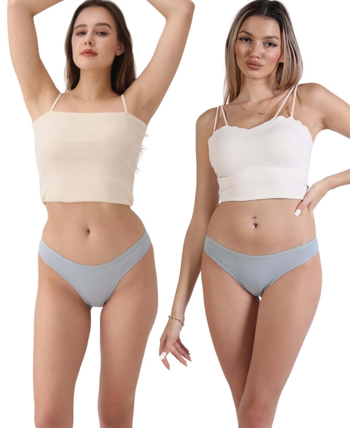 FANYOUNA Cotton Bikini Briefs 6-Pack for Women — image 3