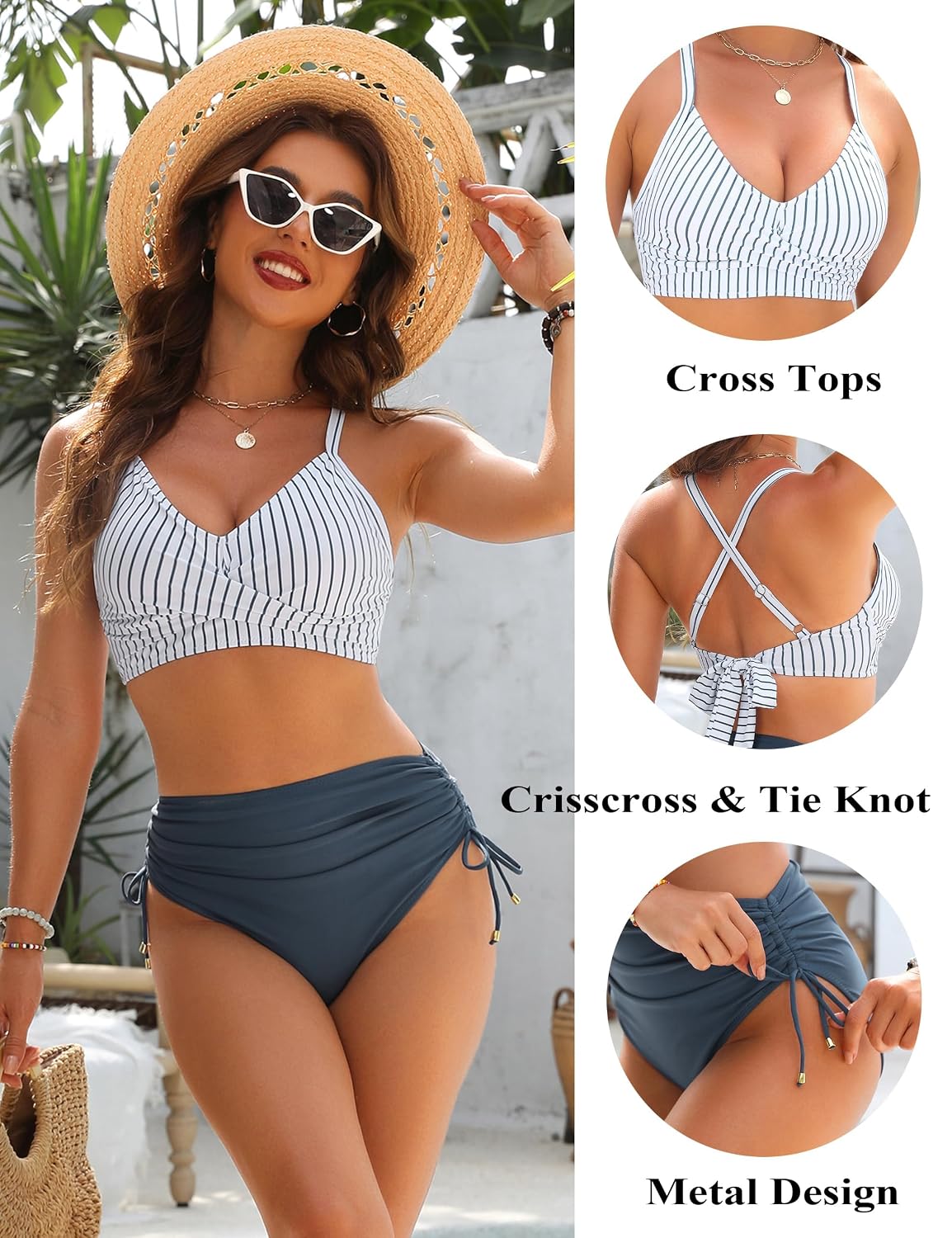 Blooming Jelly High Waisted Bikini Set — image 5