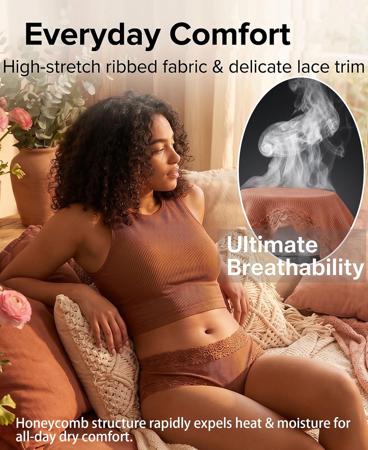 Knowyou No Roll Lace Hipster Panties — image 3