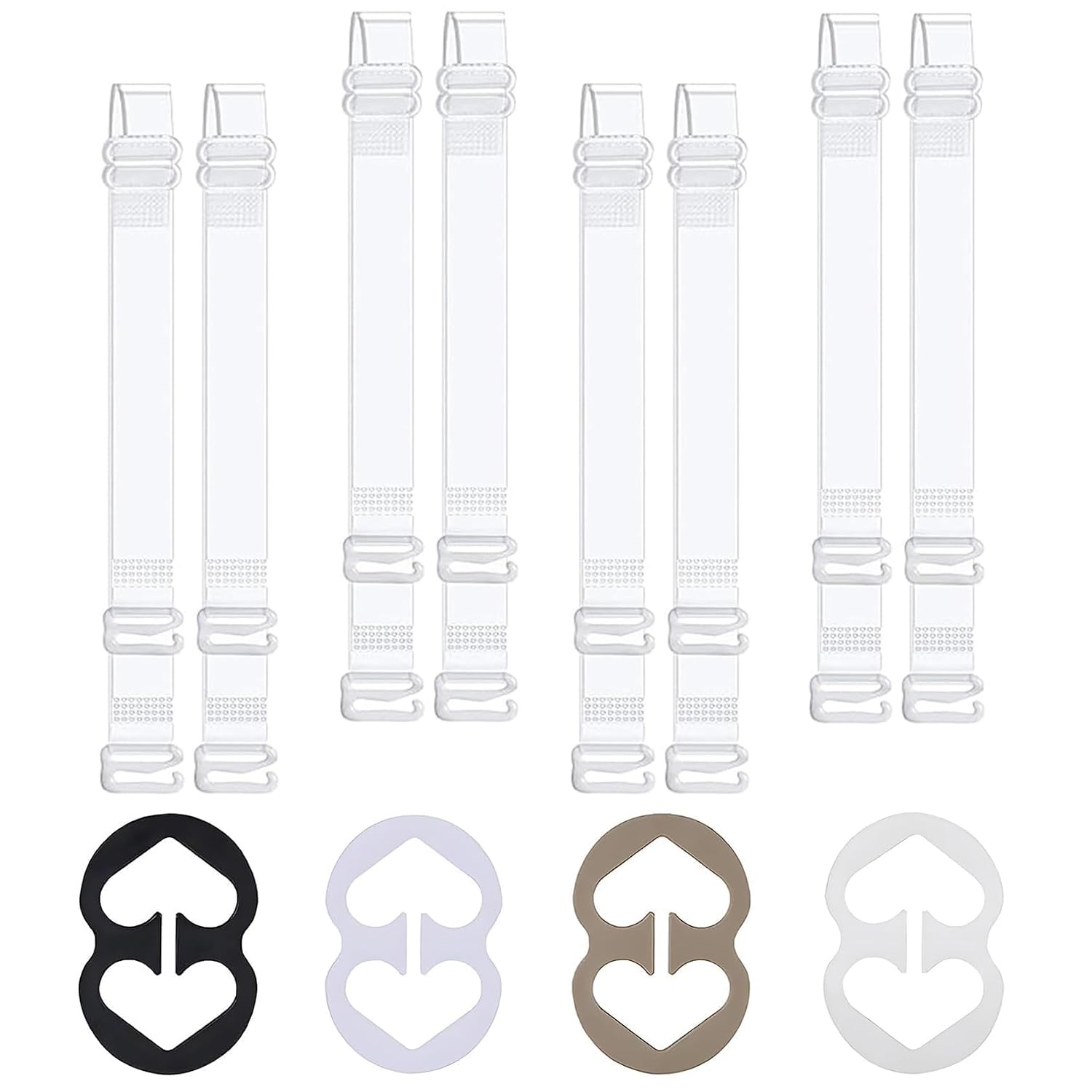 FIVEGOGO Invisible Bra Straps with Clips