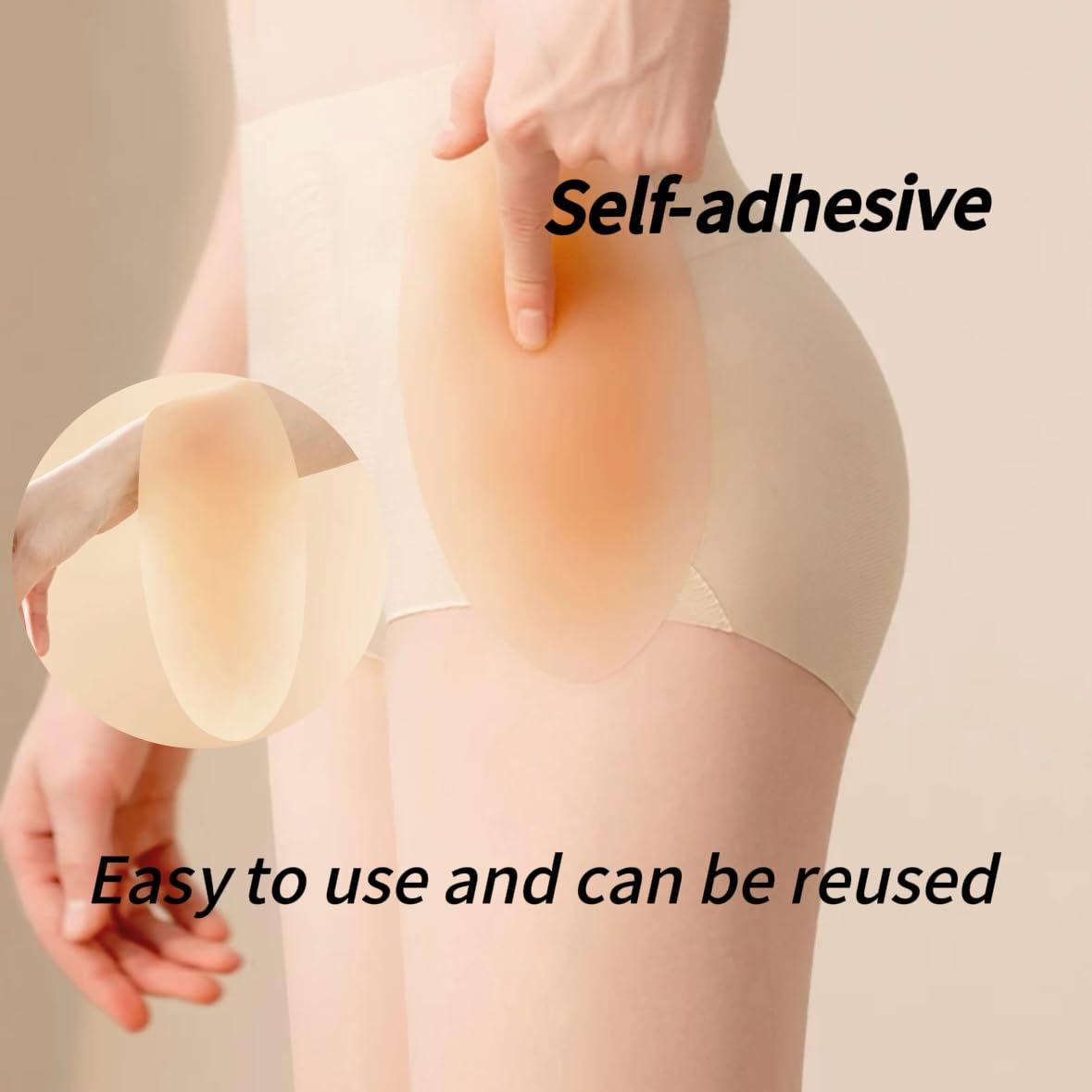 TONIFIO Silicone Hip Enhancer Shapewear Pads — image 5