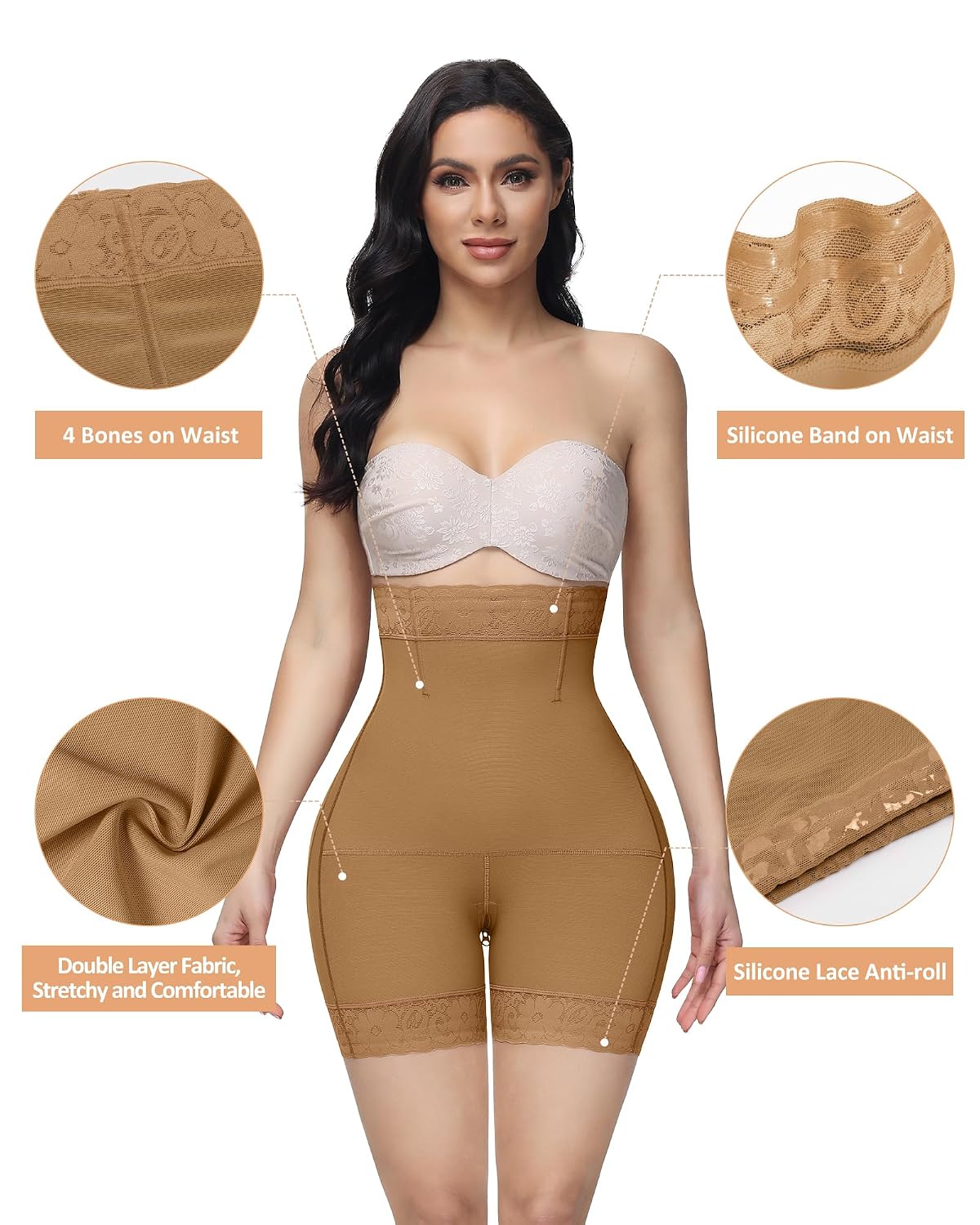 SHAPSHE Butt Lifting Shapewear Shorts — image 4