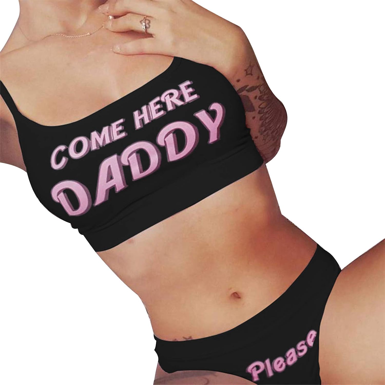 ensswliz Sexy Strappy Lingerie Set for Women — image 3