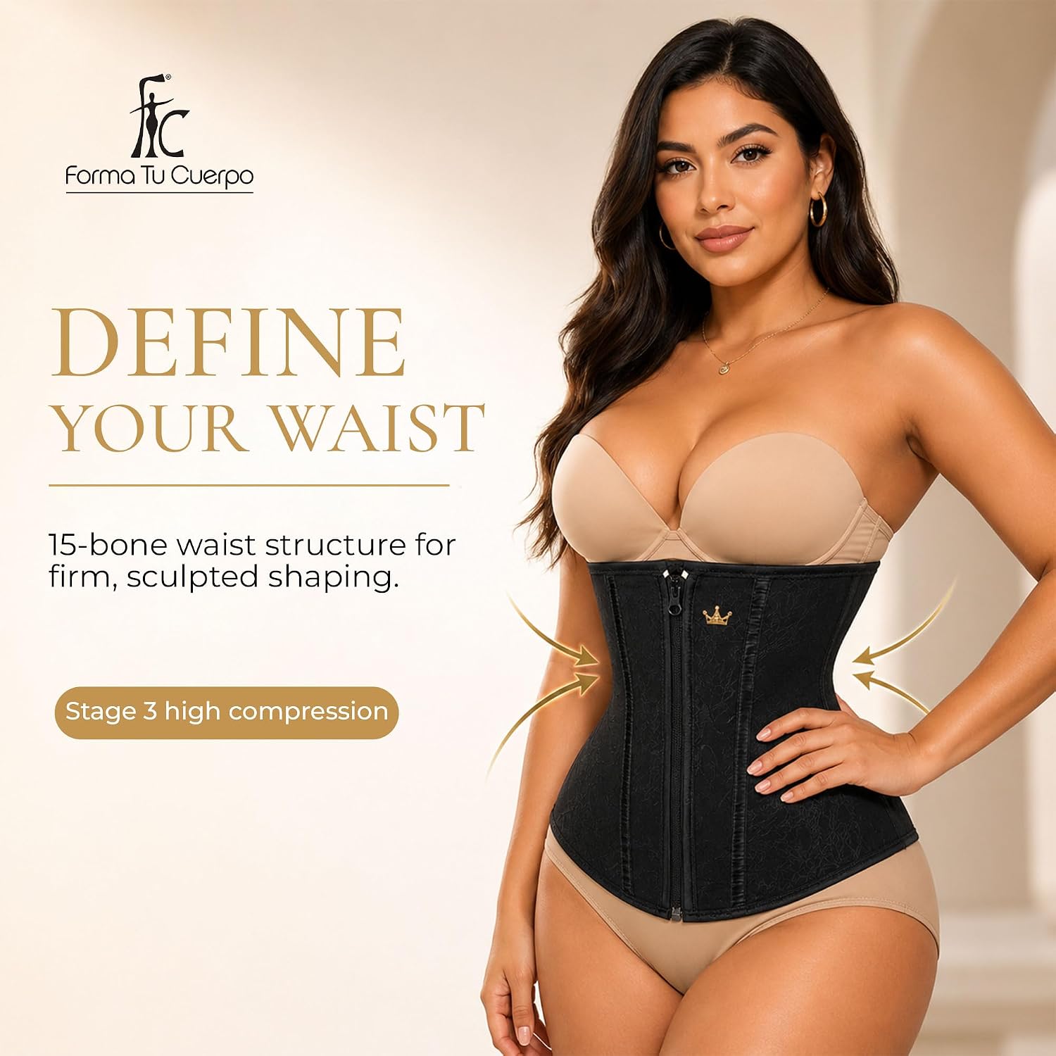 Forma Tu Cuerpo Waist Trainer Shapewear Corset — image 3