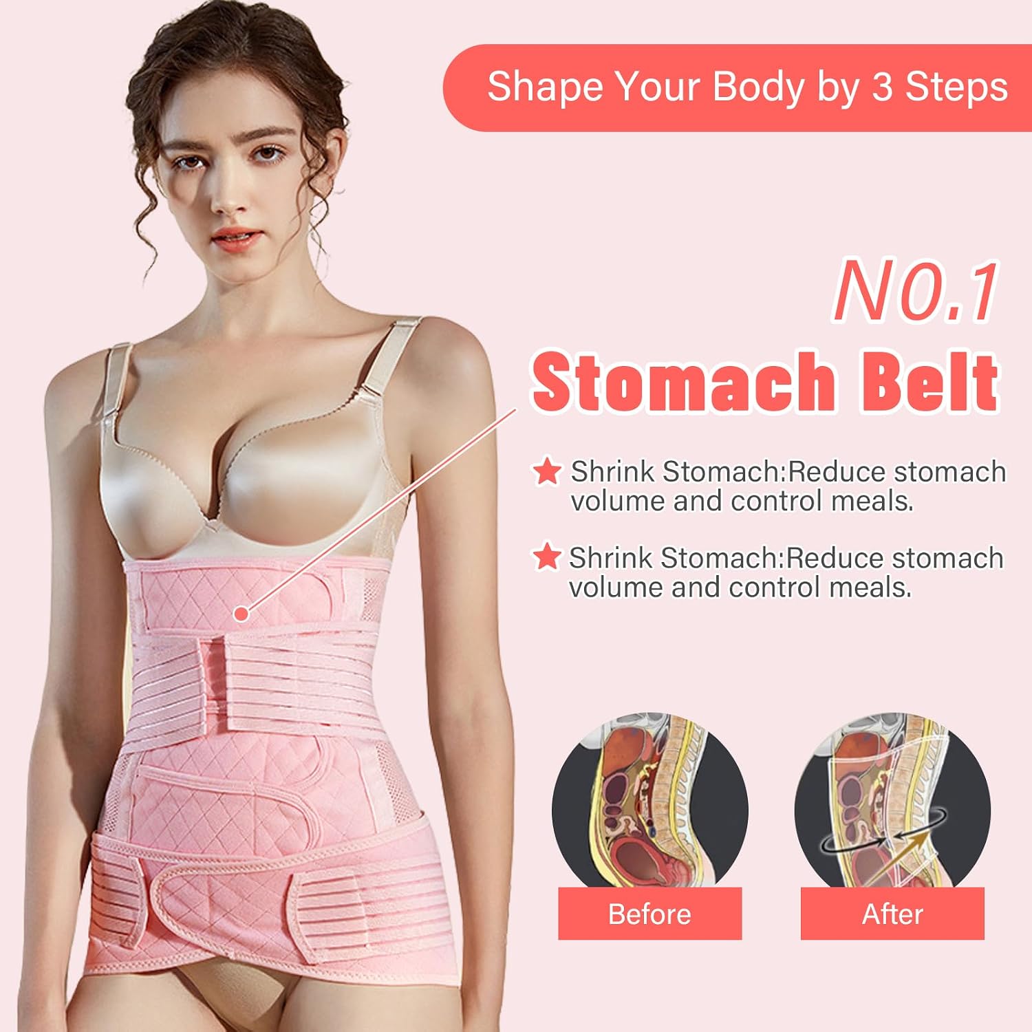 ZQZMZGS Waist Trainer Corset Shapewear for Women — image 3