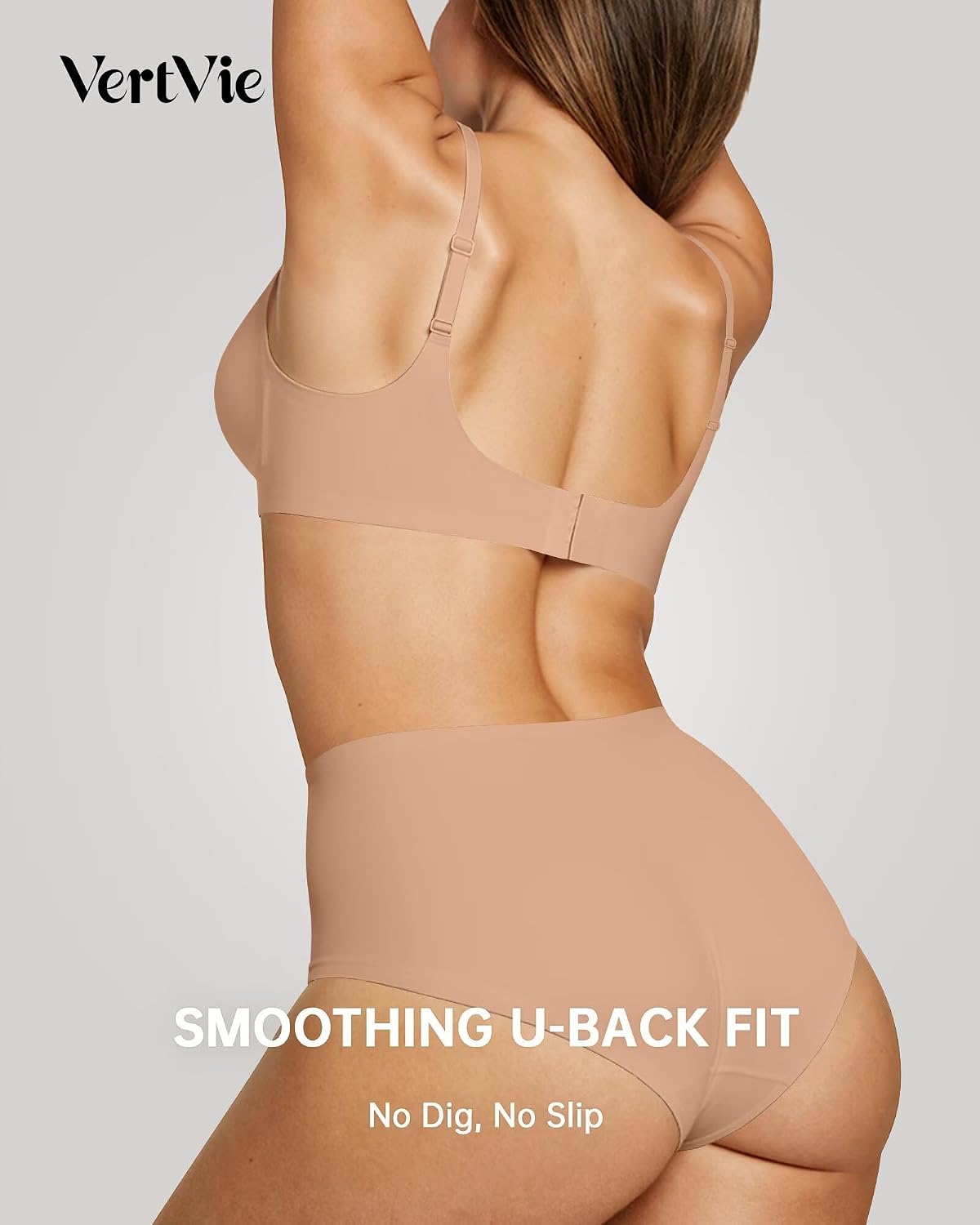 Vertvie Women's Seamless Wireless Jelly Bralette — image 3