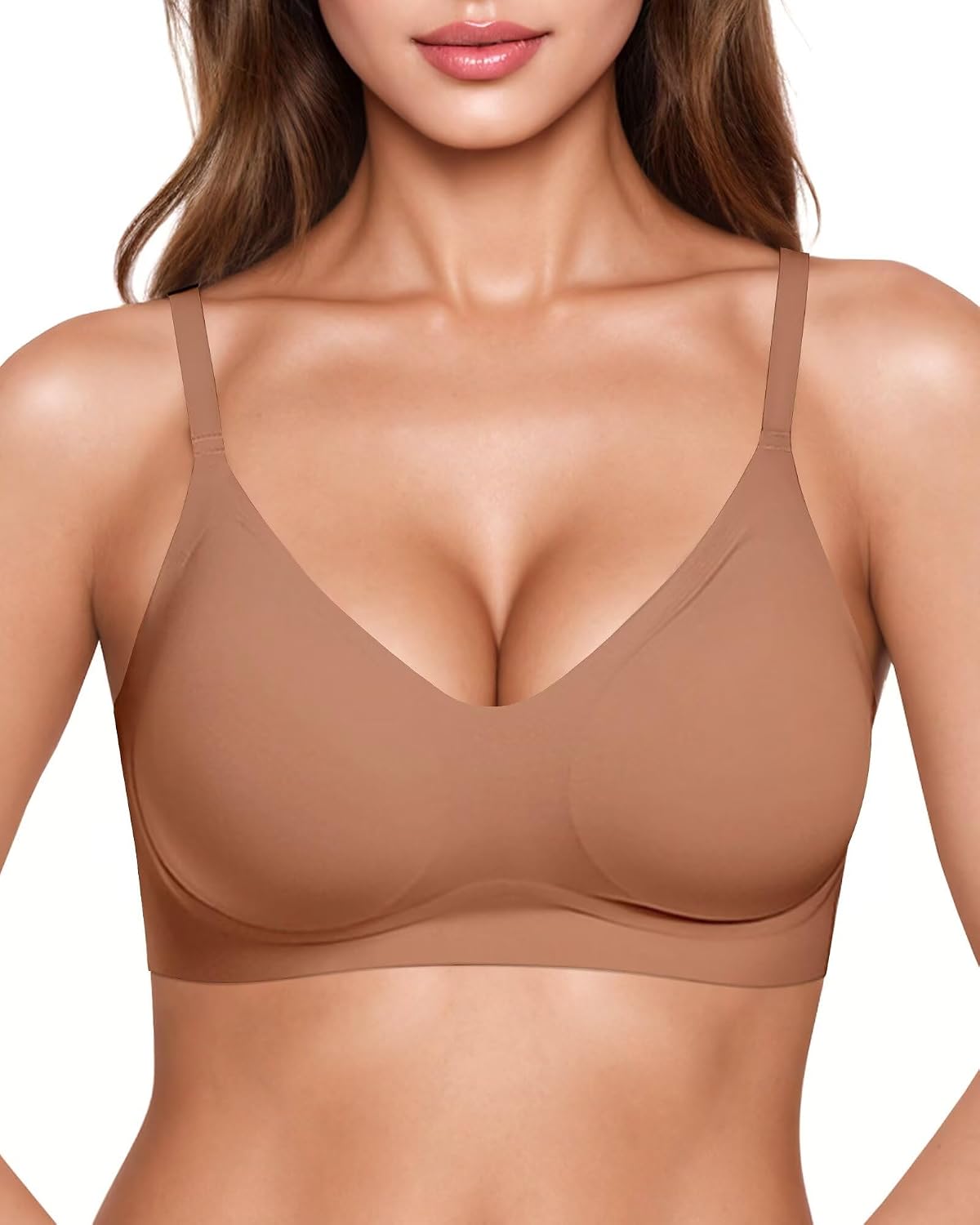 Vertvie Women's Seamless Wireless Jelly Bralette — image 7