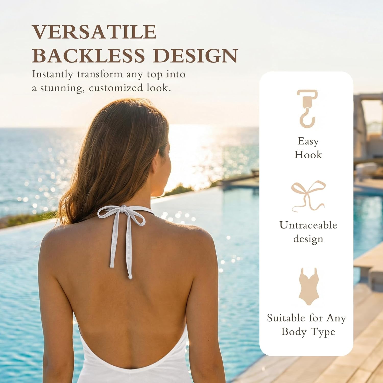 W&F APPAREL Halter Swimsuit Replacement Straps — image 3