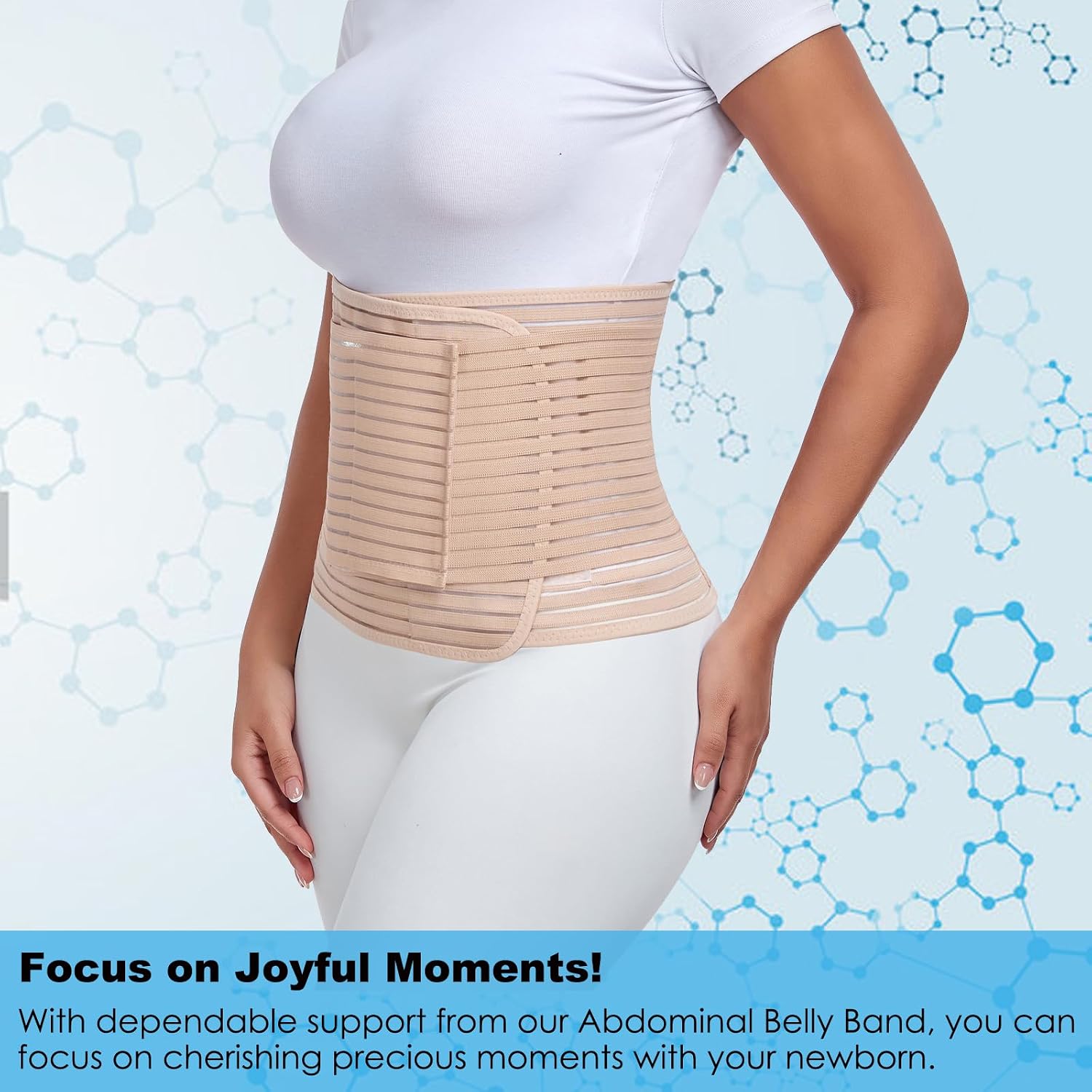 Gepoetry Postpartum Abdominal Binder for Recovery — image 3