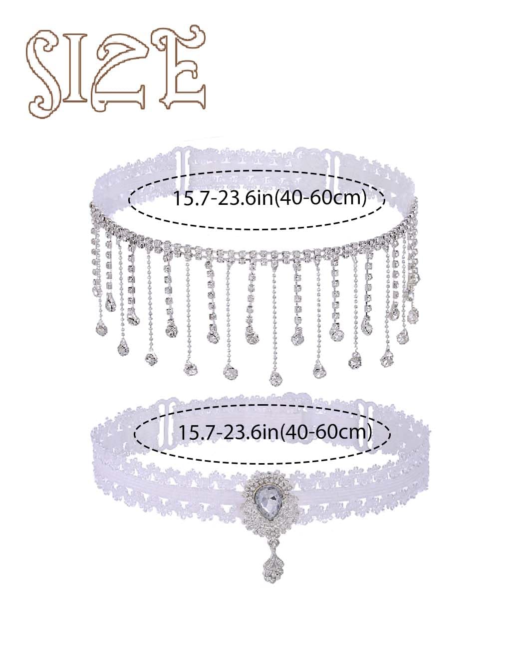 Campsis Rhinestone Bridal Garter Set — image 2