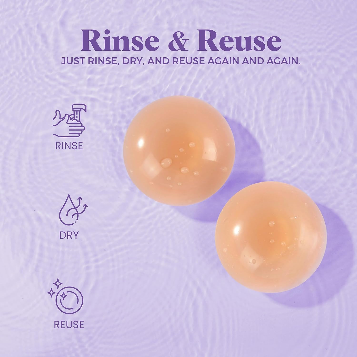 love & nuuna Reusable Nipple Covers Pasties — image 6