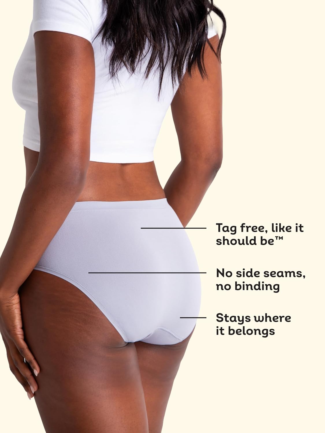 Fruit of the Loom No Show Seamless Underwear — image 6