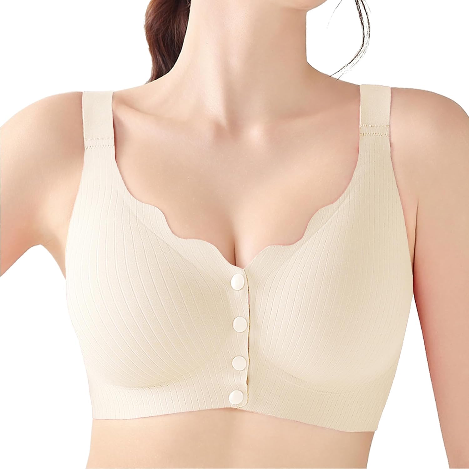 Gailife Wireless Front Closure Bralette for Women