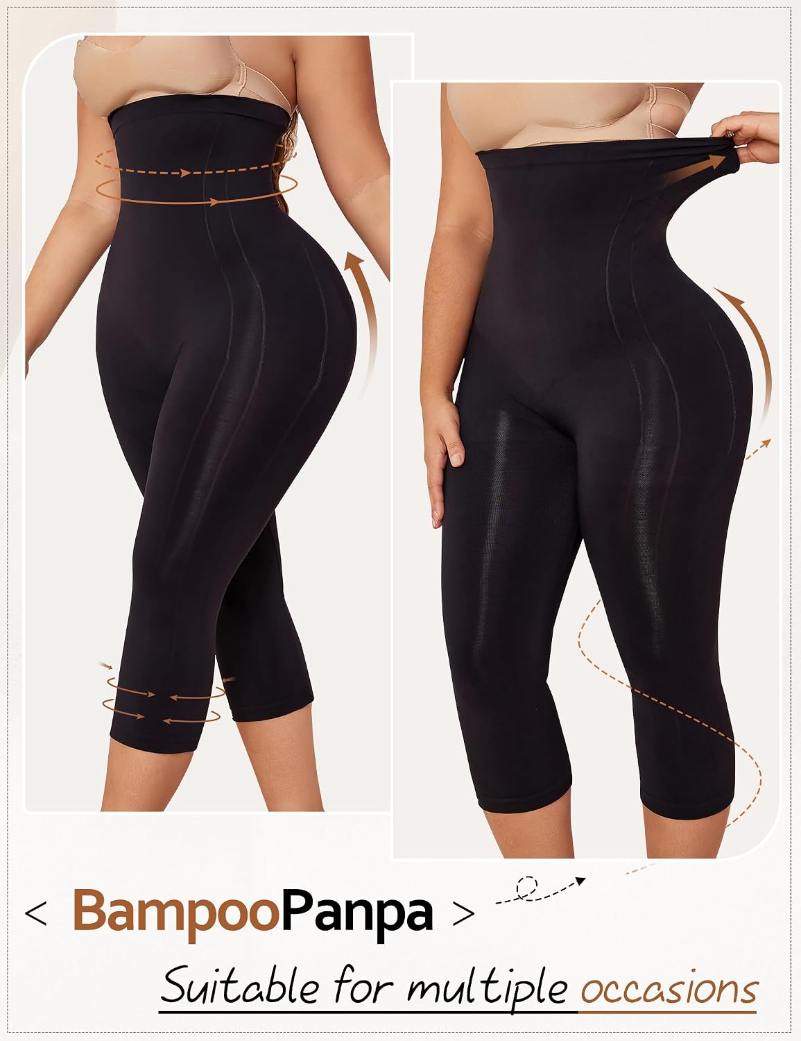High Waisted Tummy Control Shapewear Leggings — image 5