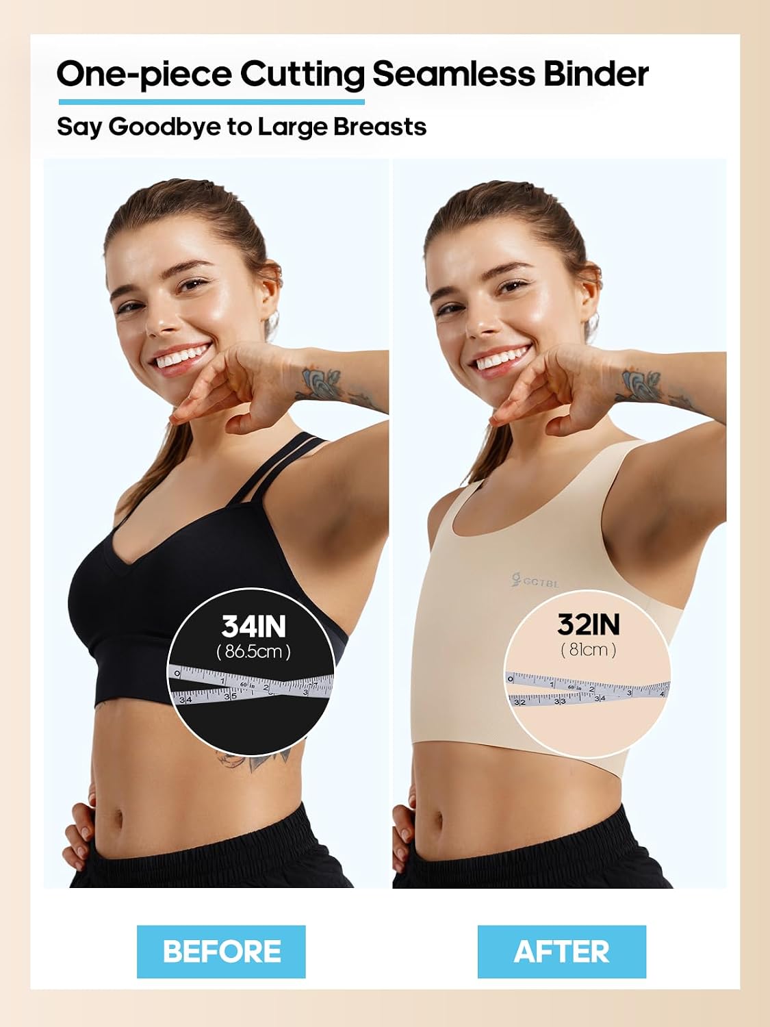 GCTBL Seamless Chest Binder for FTM — image 5