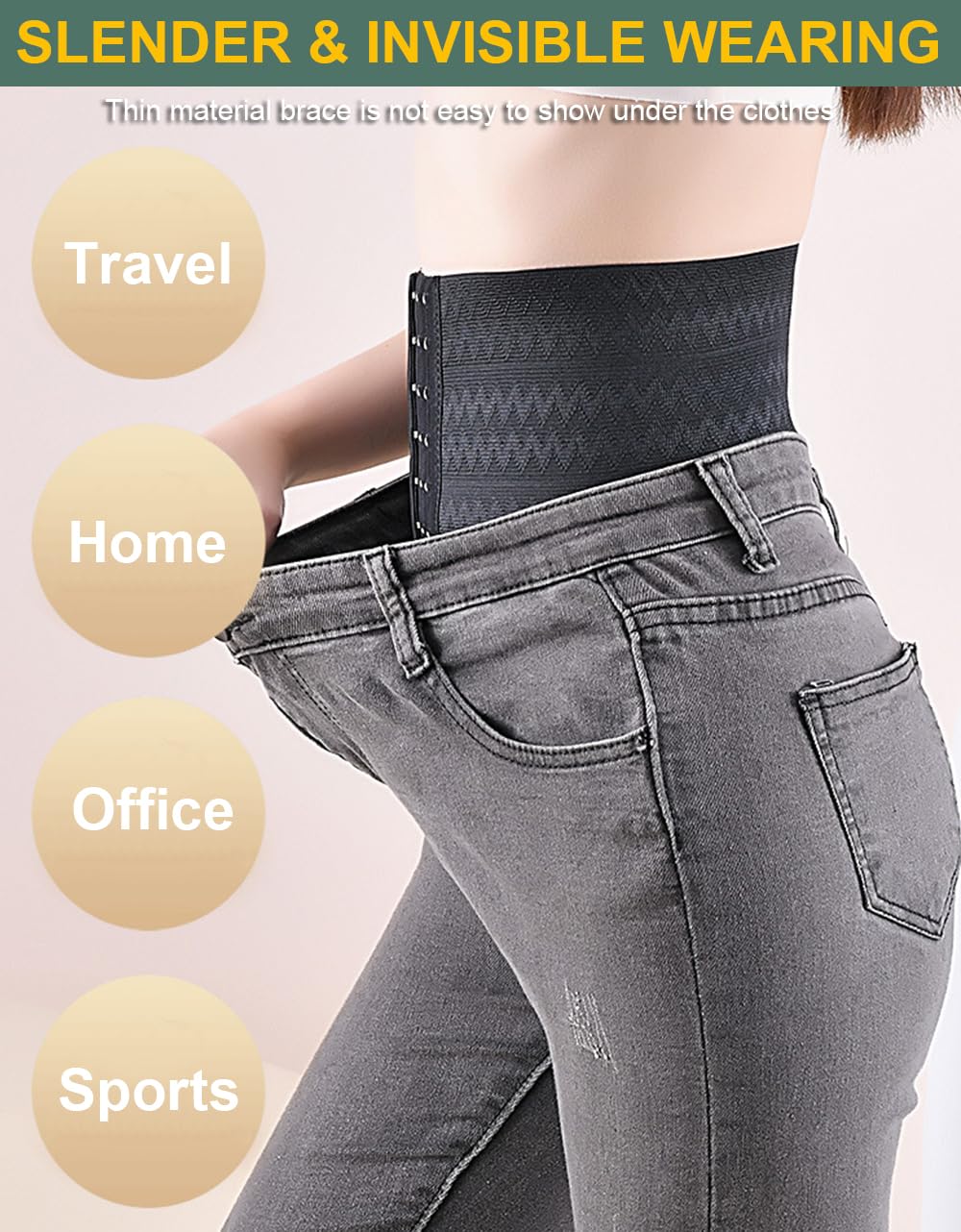 SUJAYU Waist Trainer for Women Tummy Control — image 4