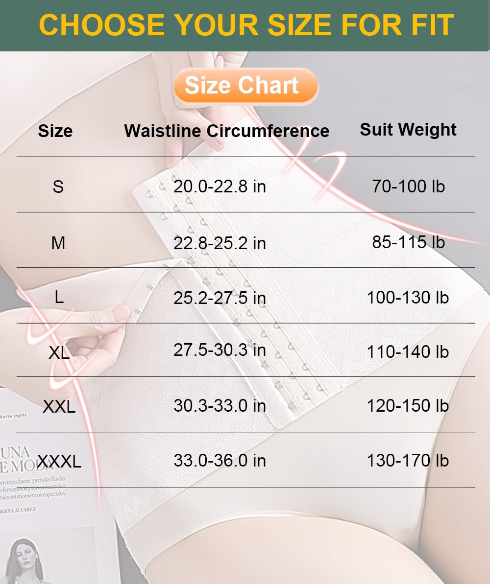 SUJAYU Waist Trainer for Women Tummy Control — image 7