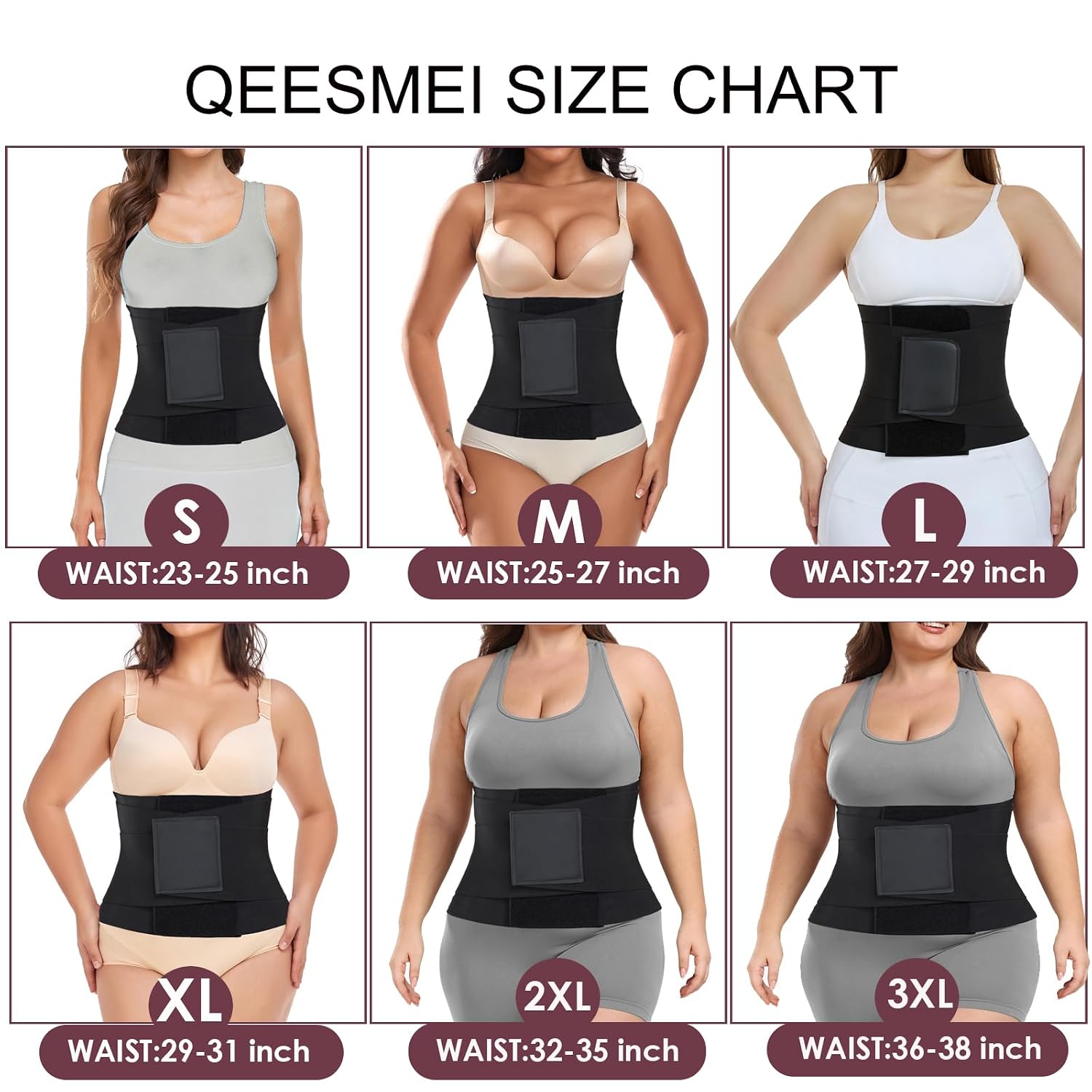 QEESMEI Waist Trainer Cincher for Women — image 6