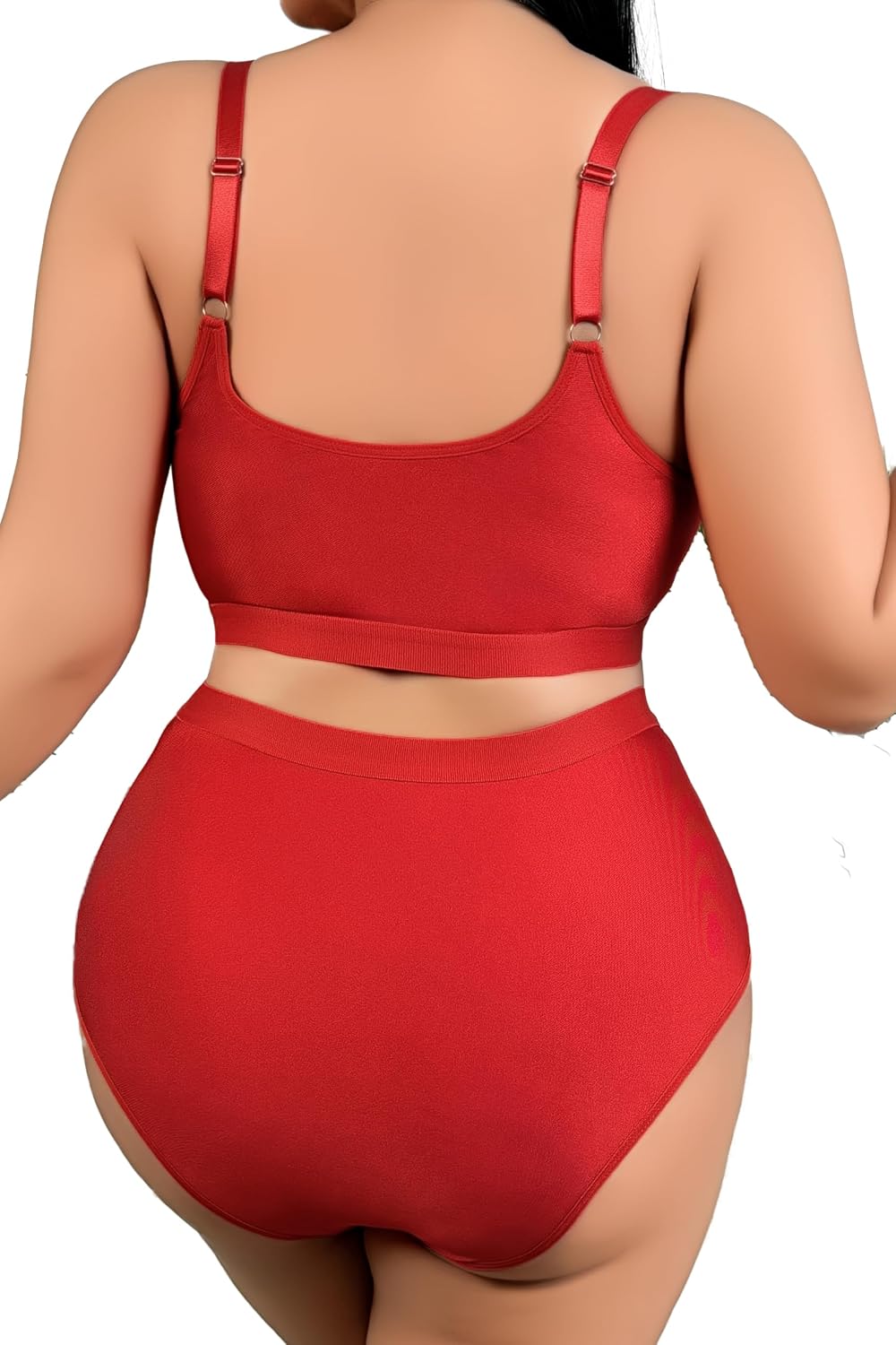 SecWpnConfy Plus Size Sheer Lingerie Set — image 4