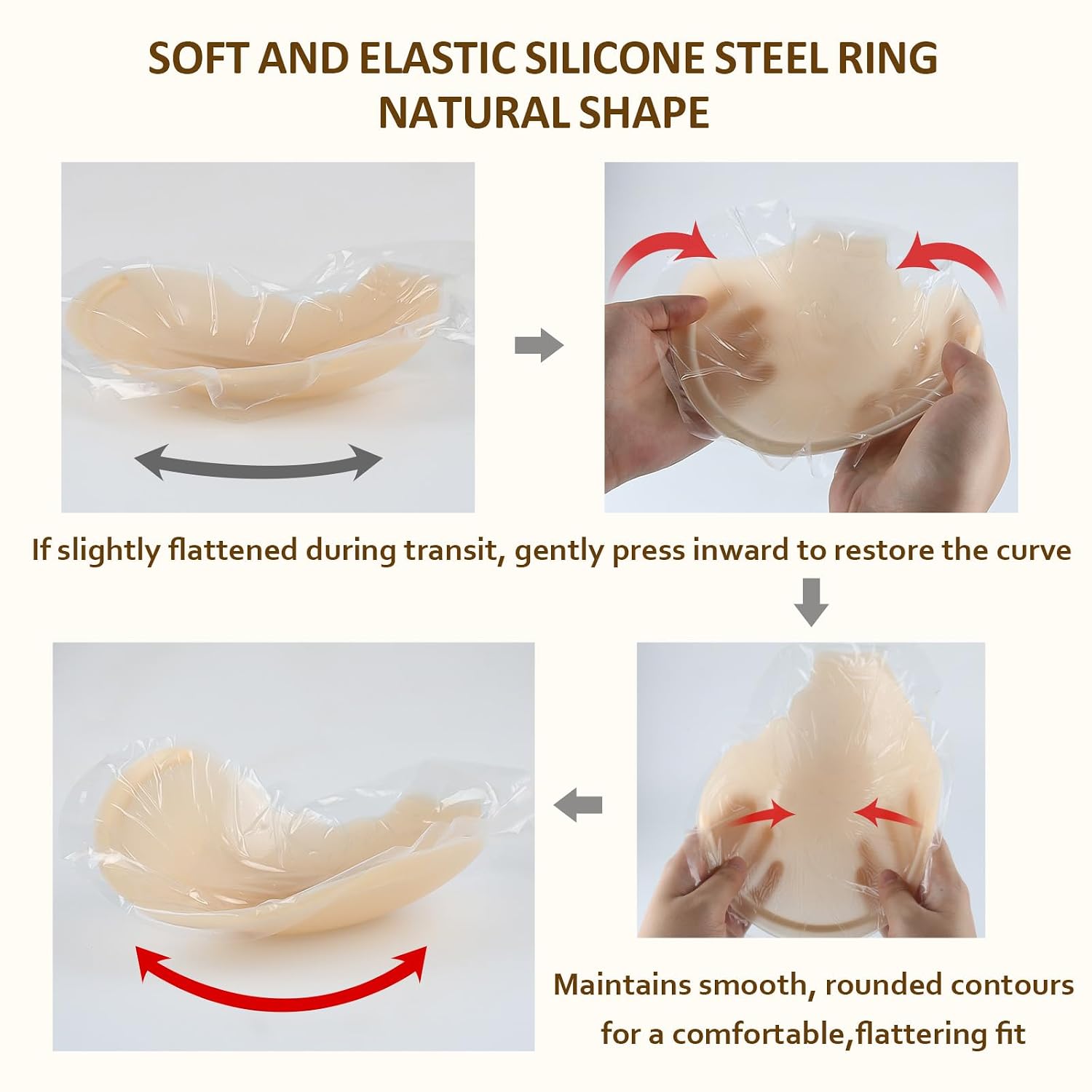 LIONESS LUXE Backless Strapless Silicone Push-Up Bra — image 5