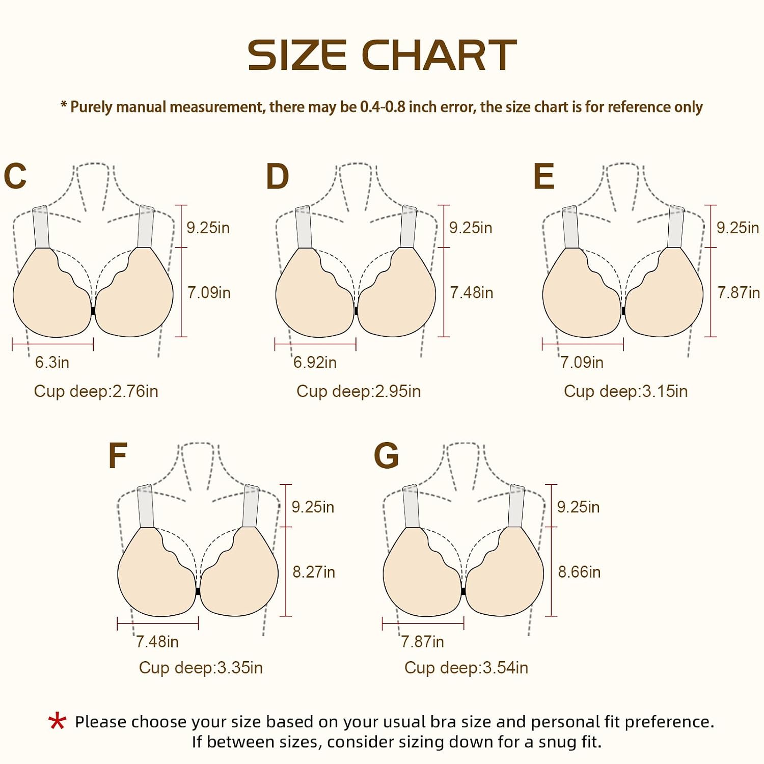 LIONESS LUXE Backless Strapless Silicone Push-Up Bra — image 6
