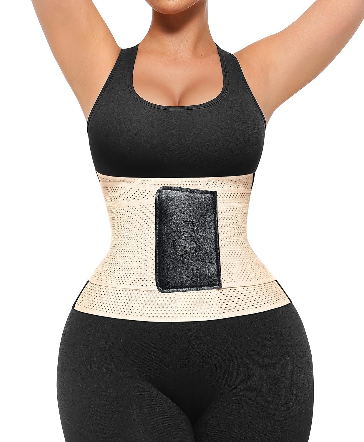 SHAPELLX Waist Trainer Cincher Corset for Women
