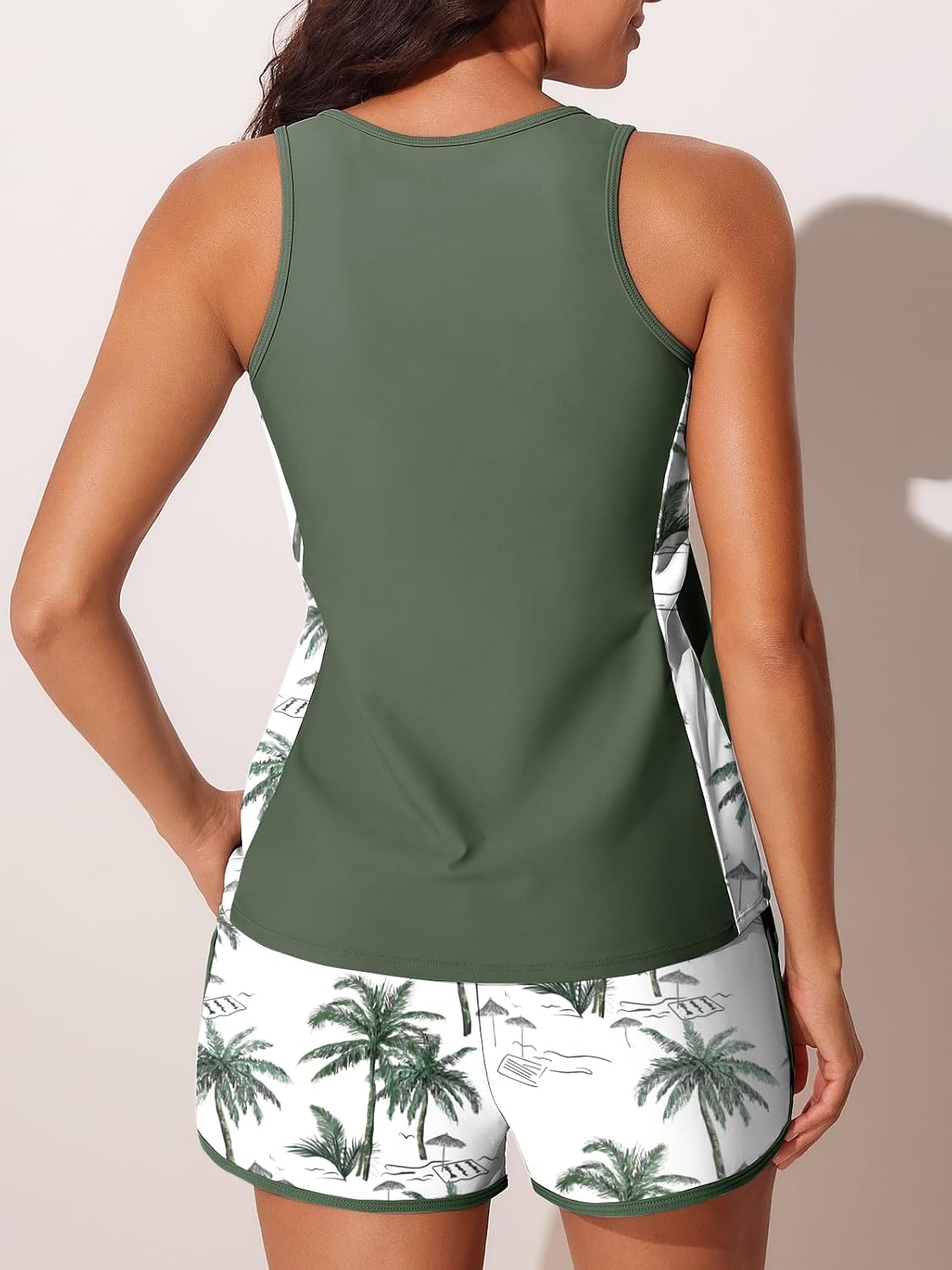 Summer Mae Blouson Tankini with Tummy Control — image 2