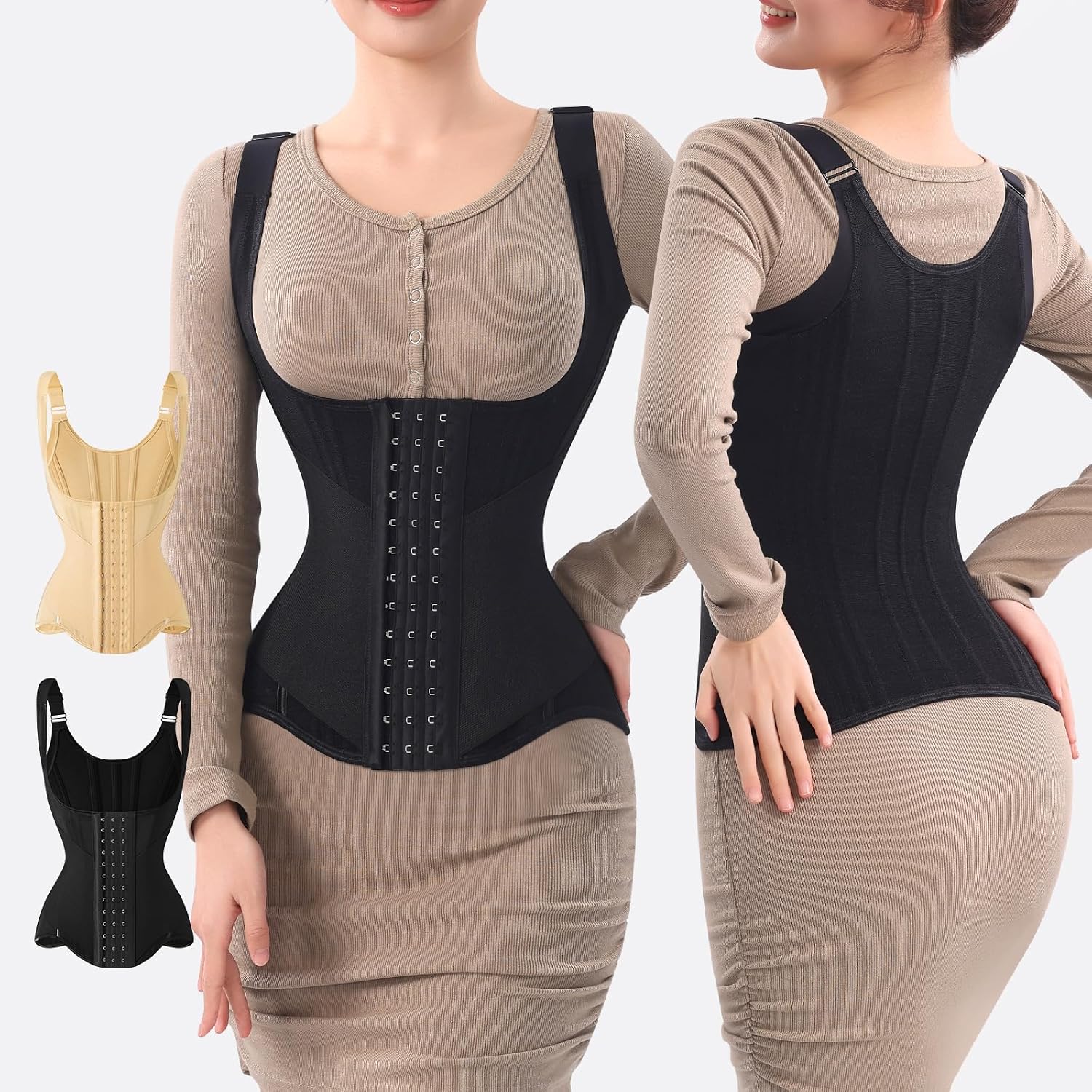 MISTHIN Double Layer Waist Trainer Corset — image 2