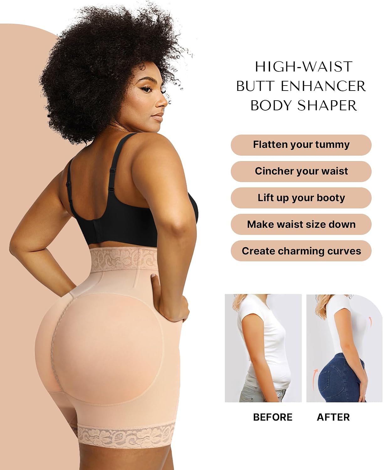 SHAPELLX Tummy Control Shapewear Shorts — image 3