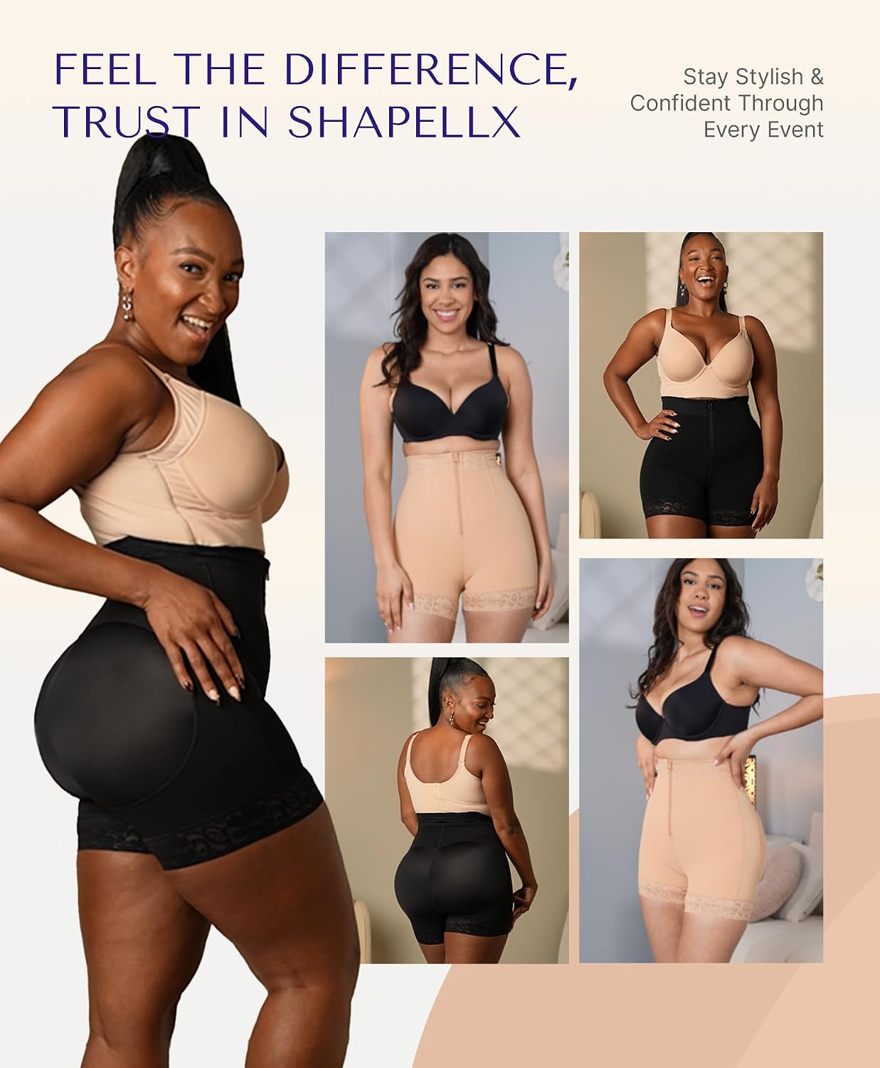 SHAPELLX Tummy Control Shapewear Shorts — image 6
