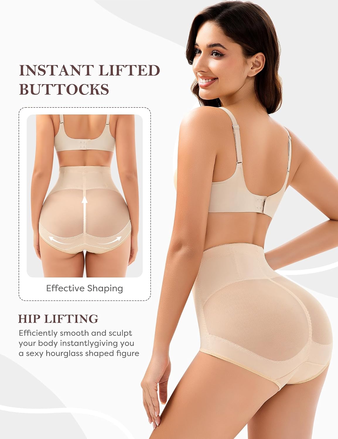 LIUSHIQI High Waisted Tummy Control Shapewear Briefs — image 2