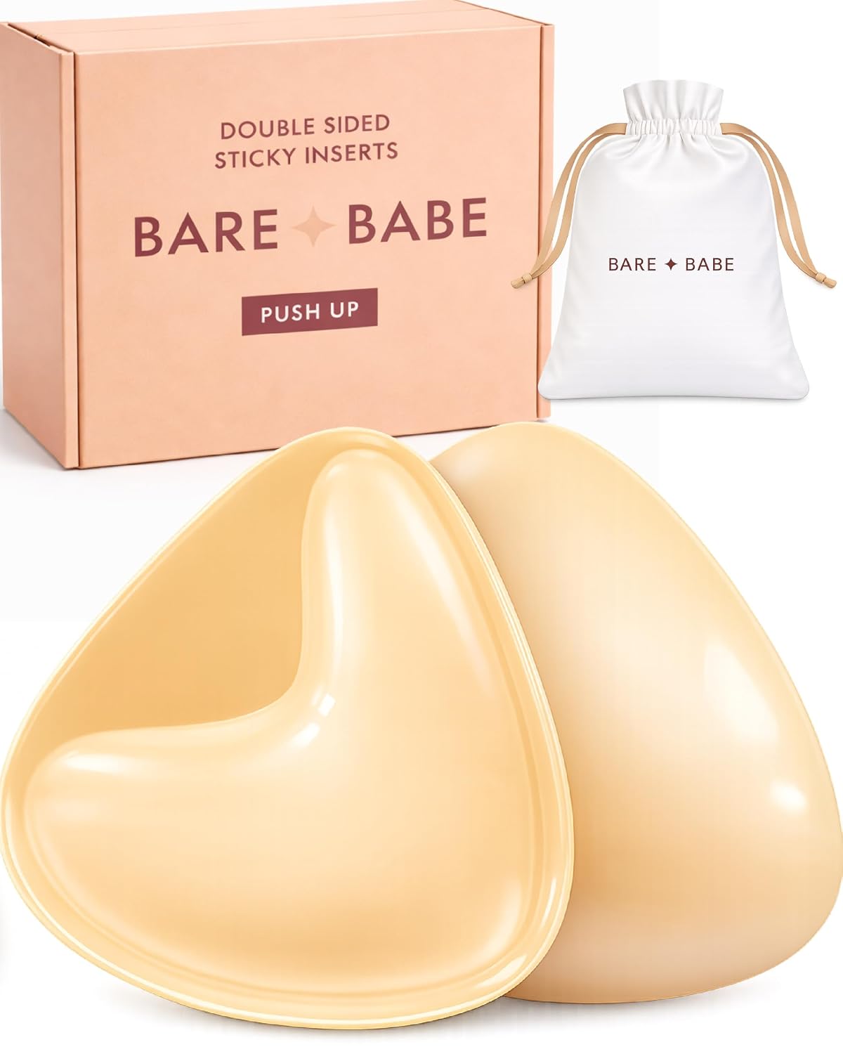 Bare Babe Sticky Push Up Bra Inserts
