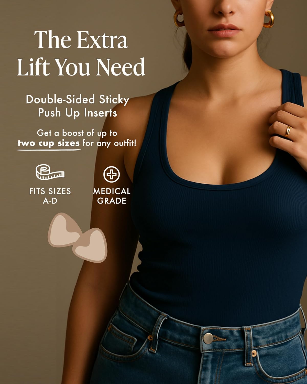 Bare Babe Sticky Push Up Bra Inserts — image 2