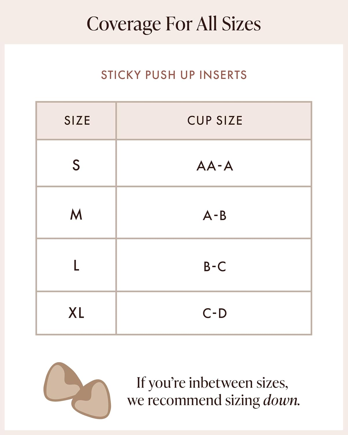 Bare Babe Sticky Push Up Bra Inserts — image 4