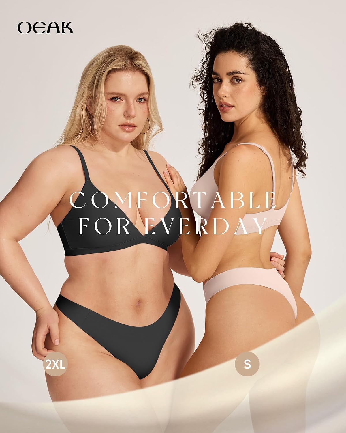 OEAK Seamless Invisible Thong for Women — image 7