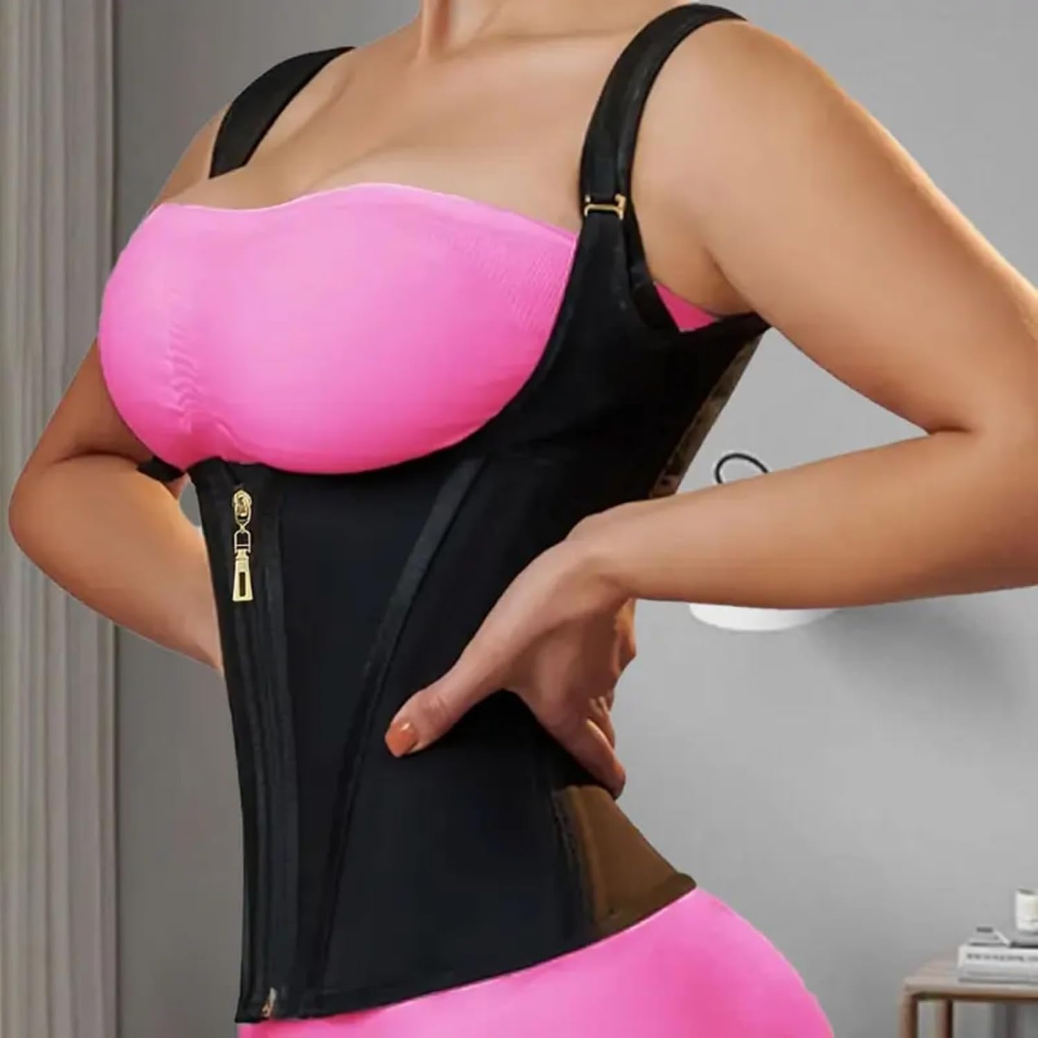 Double Compression Waist Trainer with Steel Bones — image 2