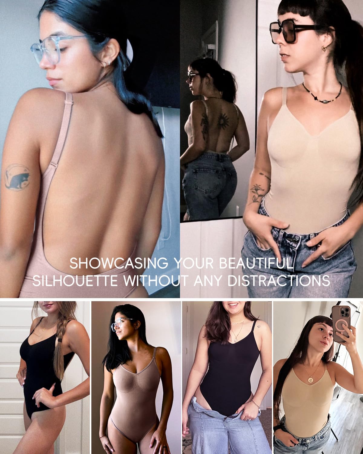 Anylost Backless Thong Shapewear Bodysuit for Women — image 3