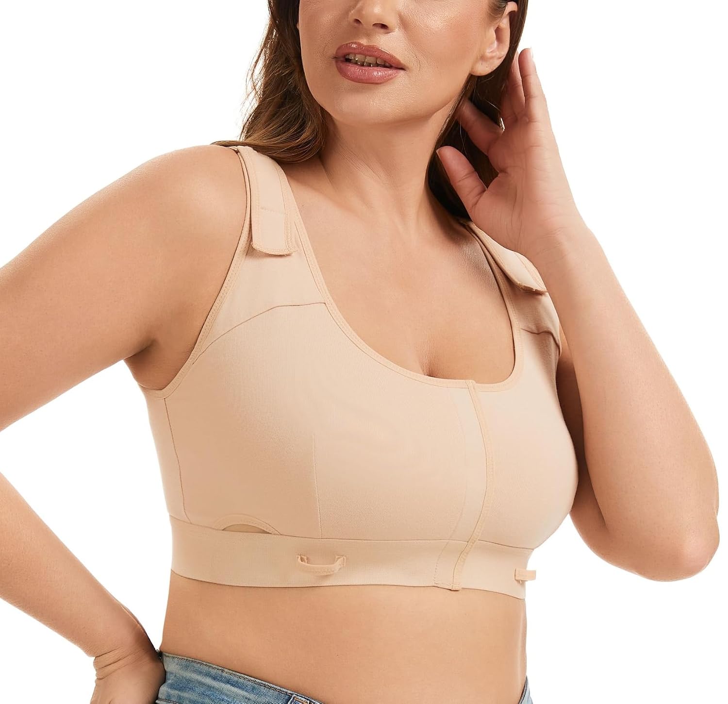 Alessandra B Mastectomy Recovery Front Closure Bra