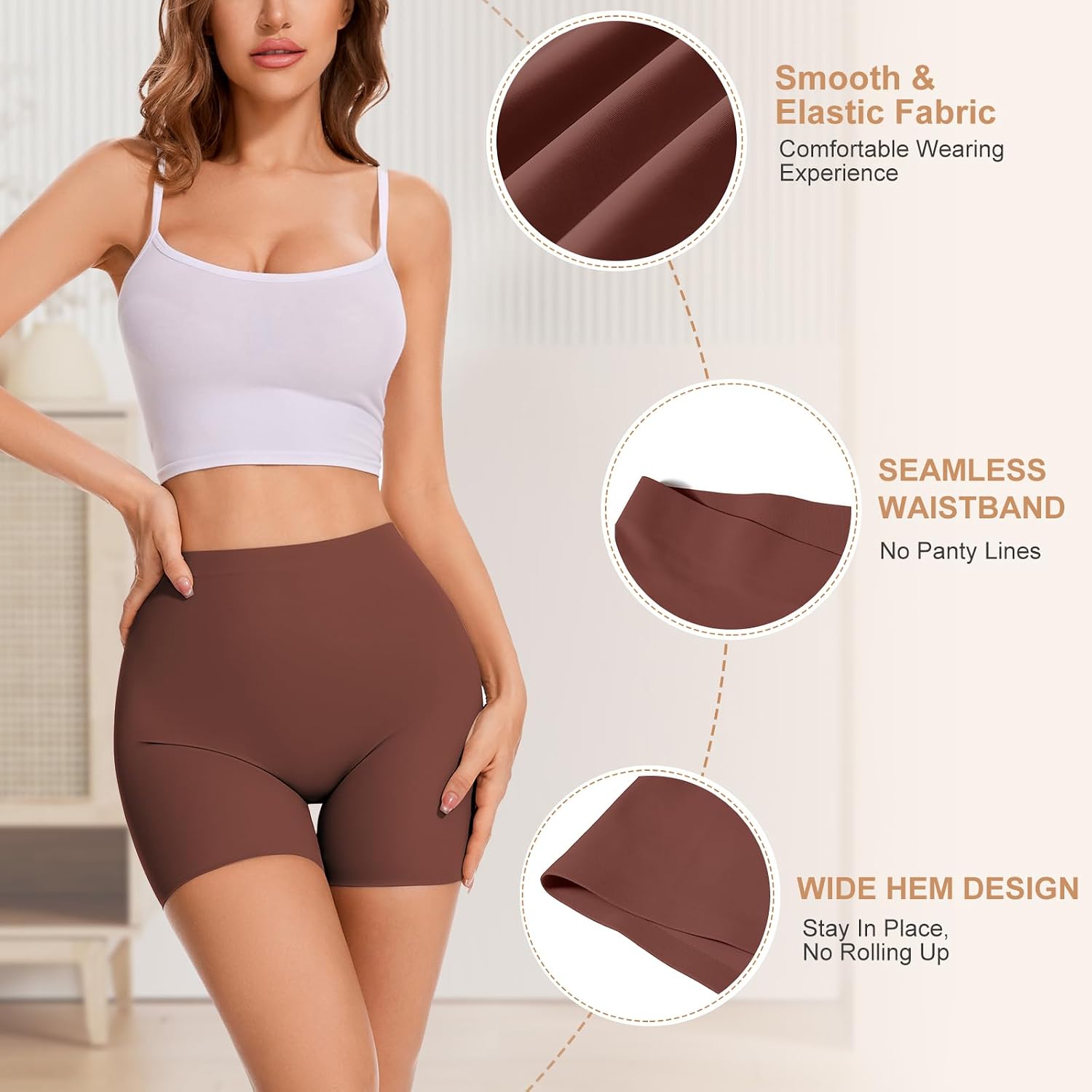 AliyaFeng Women's Tummy Control Shapewear Shorts — image 3