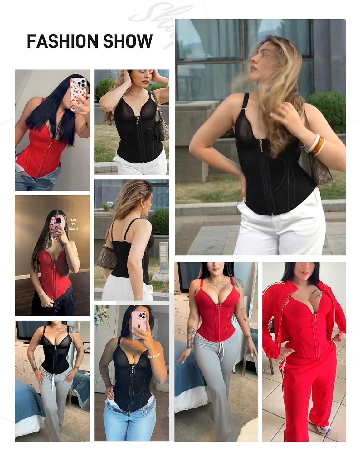 SHAPSHE Waist Trainer Bustier Corset for Women — image 2