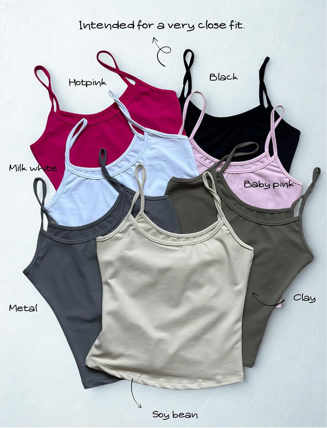 CHANGEZOE Women's Spaghetti Strap Cami Top — image 8