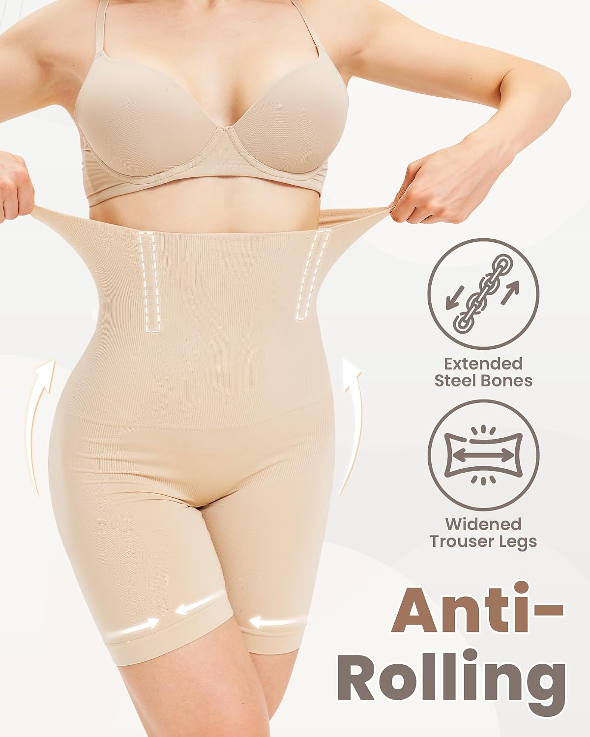 WyuuKi High Waisted Shapewear Shorts — image 2