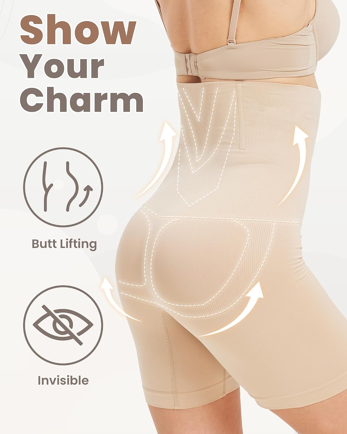 WyuuKi High Waisted Shapewear Shorts — image 5