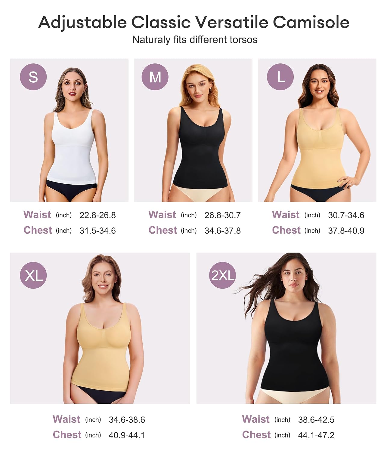YERKOAD Tummy Control Shapewear Tank Top — image 7