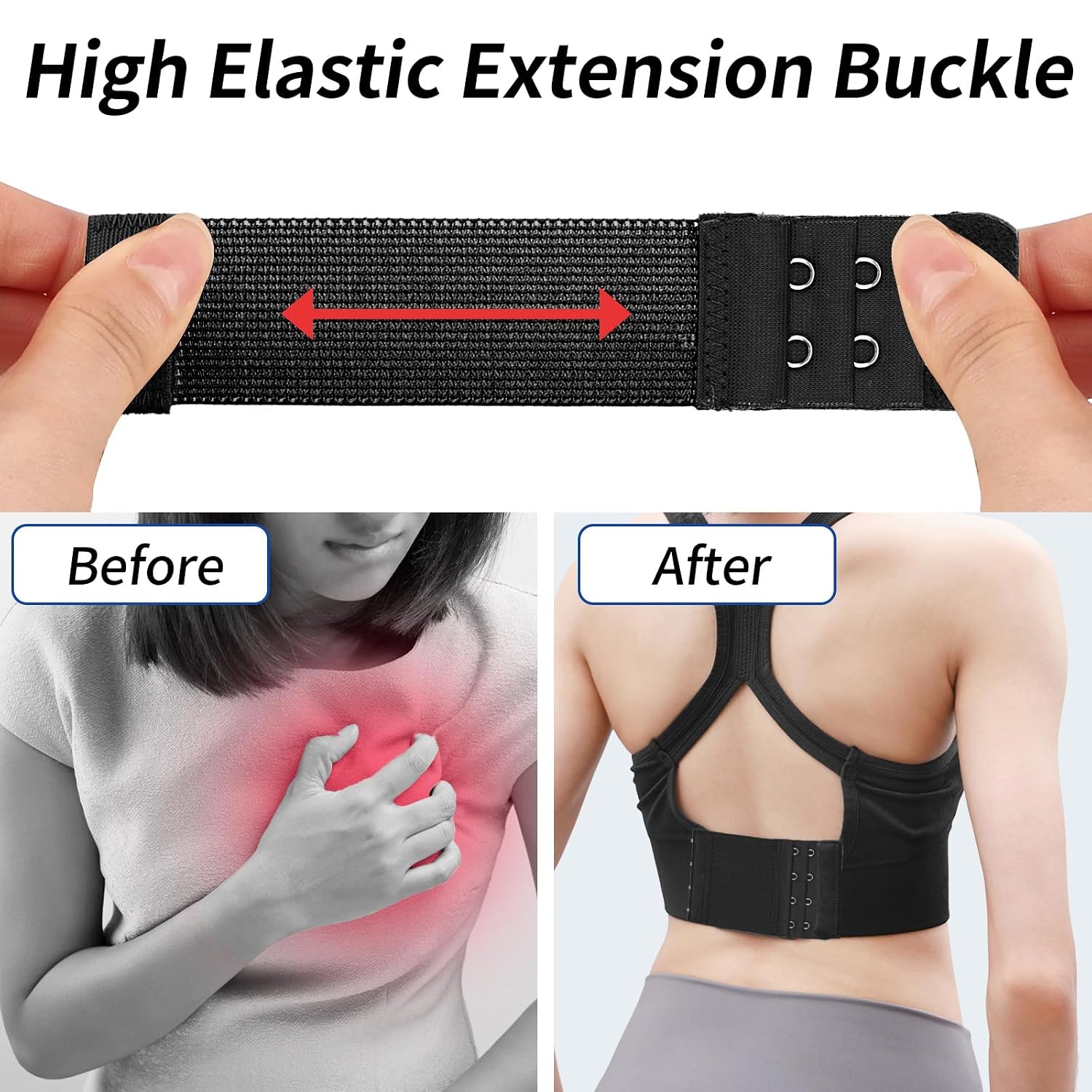 PEASUG 2 Hook Bra Extender for Women — image 4